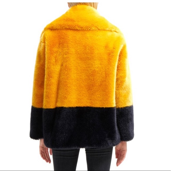 French connection Faux-fur coat - Picture 3 of 6